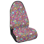 Groovy Girly Peace Pattern Print Waterproof Car Seat Cover