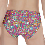 Groovy Girly Peace Pattern Print Women's Panties