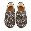 Groovy Hippie Peace Pattern Print Casual Shoes