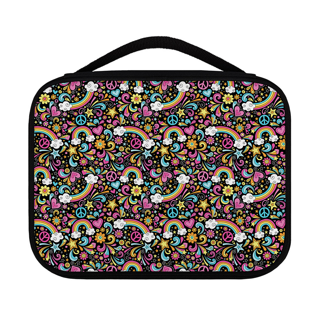 Groovy Hippie Peace Pattern Print Classic Bible Case