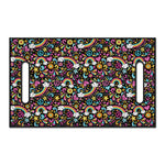 Groovy Hippie Peace Pattern Print Golf Cart Seat Cover