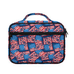 Grunge American Flag Pattern Print Briefcase Bible Bag