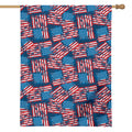 Grunge American Flag Pattern Print House Flag