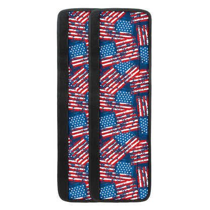 Grunge American Flag Pattern Print Refrigerator Handle Covers