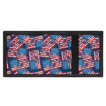 Grunge American Flag Pattern Print Trifold Wallet