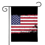 Grunge American Flag Print House Flag
