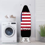 Grunge American Flag Print Ironing Board Cover
