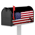 Grunge American Flag Print Mailbox Cover