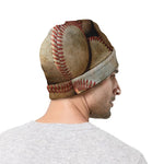 Grunge Baseballs Print Beanie