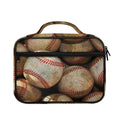 Grunge Baseballs Print Briefcase Bible Bag