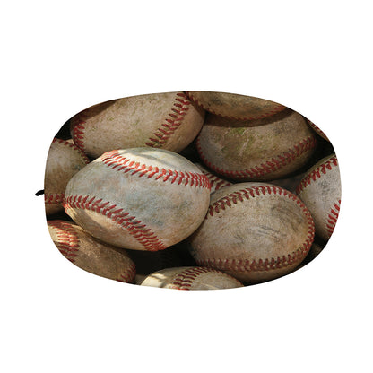 Grunge Baseballs Print Car Side Mirror Covers