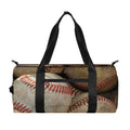 Grunge Baseballs Print Gym Bag