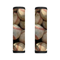 Grunge Baseballs Print Handle Covers
