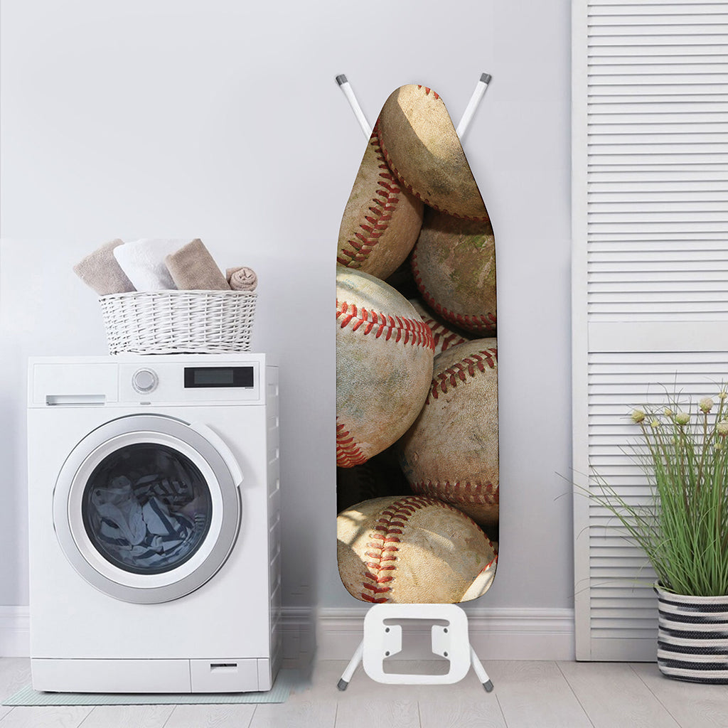 Grunge Baseballs Print Ironing Board Cover