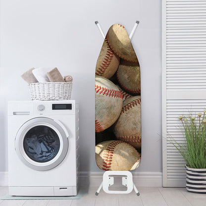 Grunge Baseballs Print Ironing Board Cover