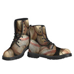 Grunge Baseballs Print Backpack