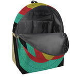 Grunge Bullseye Target Print Backpack