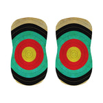 Grunge Bullseye Target Print Bar Stool Covers