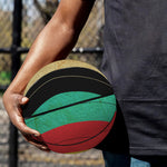 Grunge Bullseye Target Print Basketball