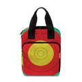 Grunge Bullseye Target Print Bible Tote Bag