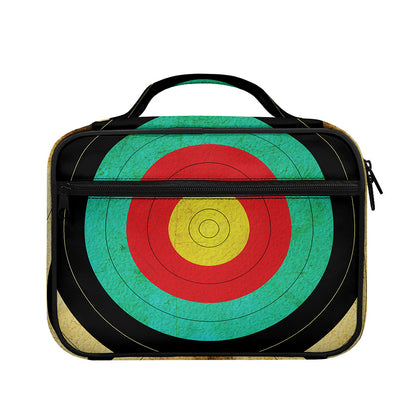 Grunge Bullseye Target Print Briefcase Bible Bag
