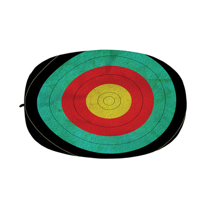 Grunge Bullseye Target Print Car Side Mirror Covers