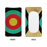 Grunge Bullseye Target Print Changing Pad Cover