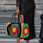 Grunge Bullseye Target Print Duffle Bag