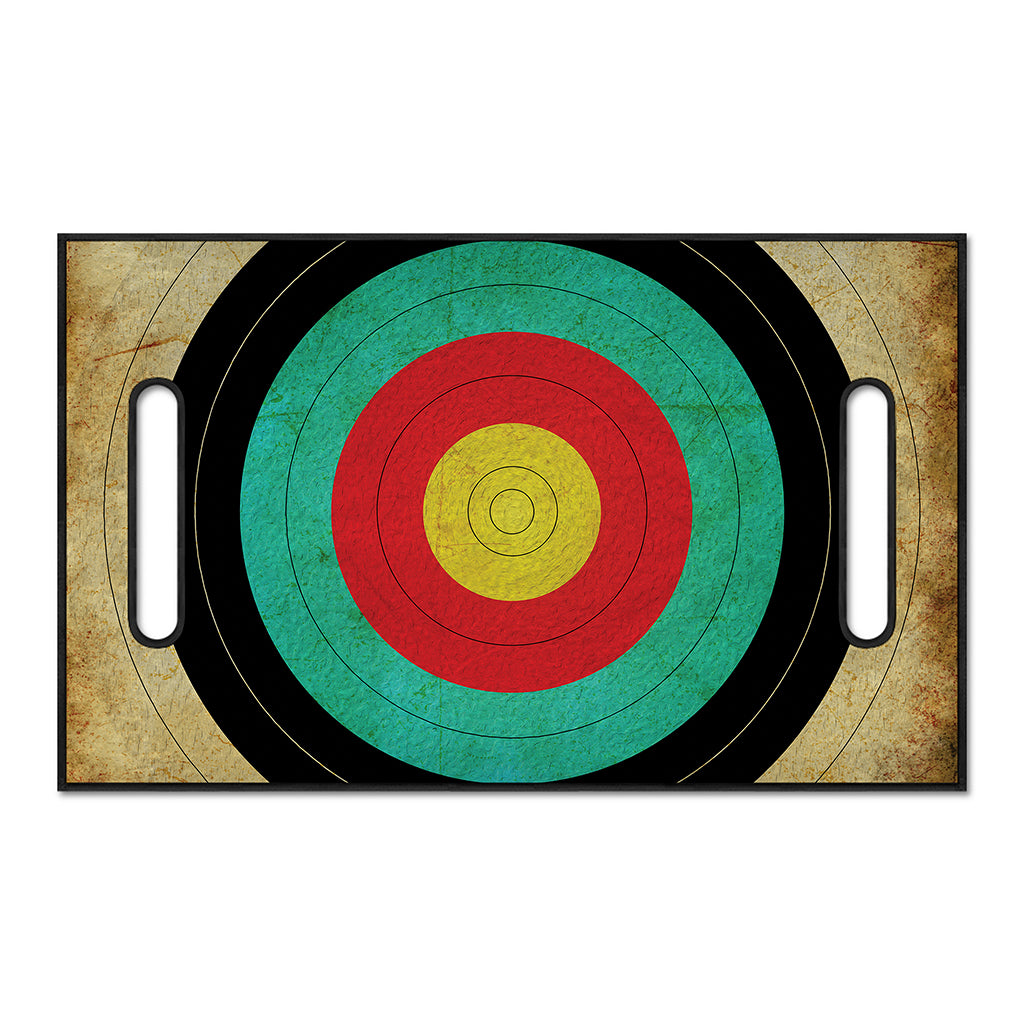 Grunge Bullseye Target Print Golf Cart Seat Cover