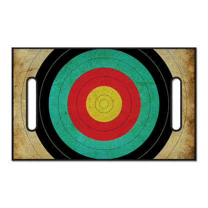 Grunge Bullseye Target Print Golf Cart Seat Cover