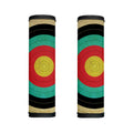 Grunge Bullseye Target Print Handle Covers