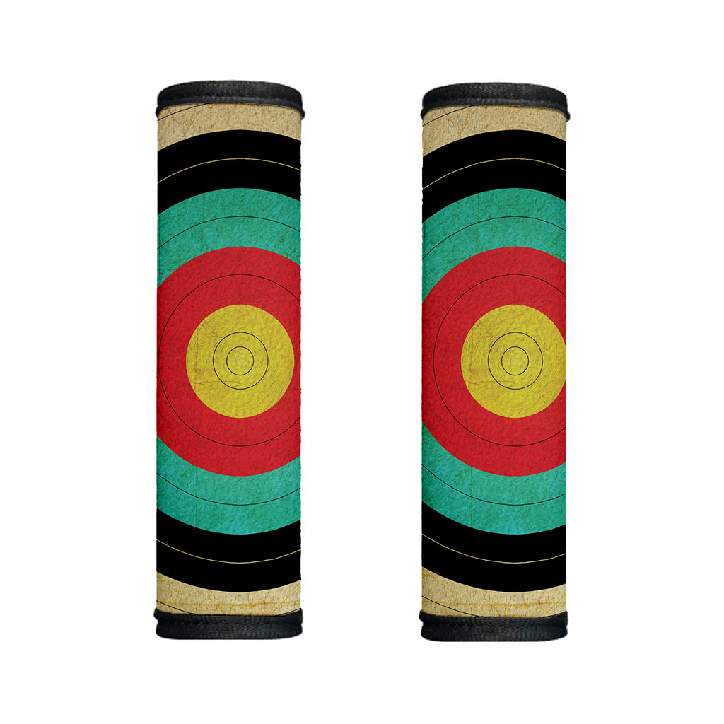 Grunge Bullseye Target Print Handle Covers