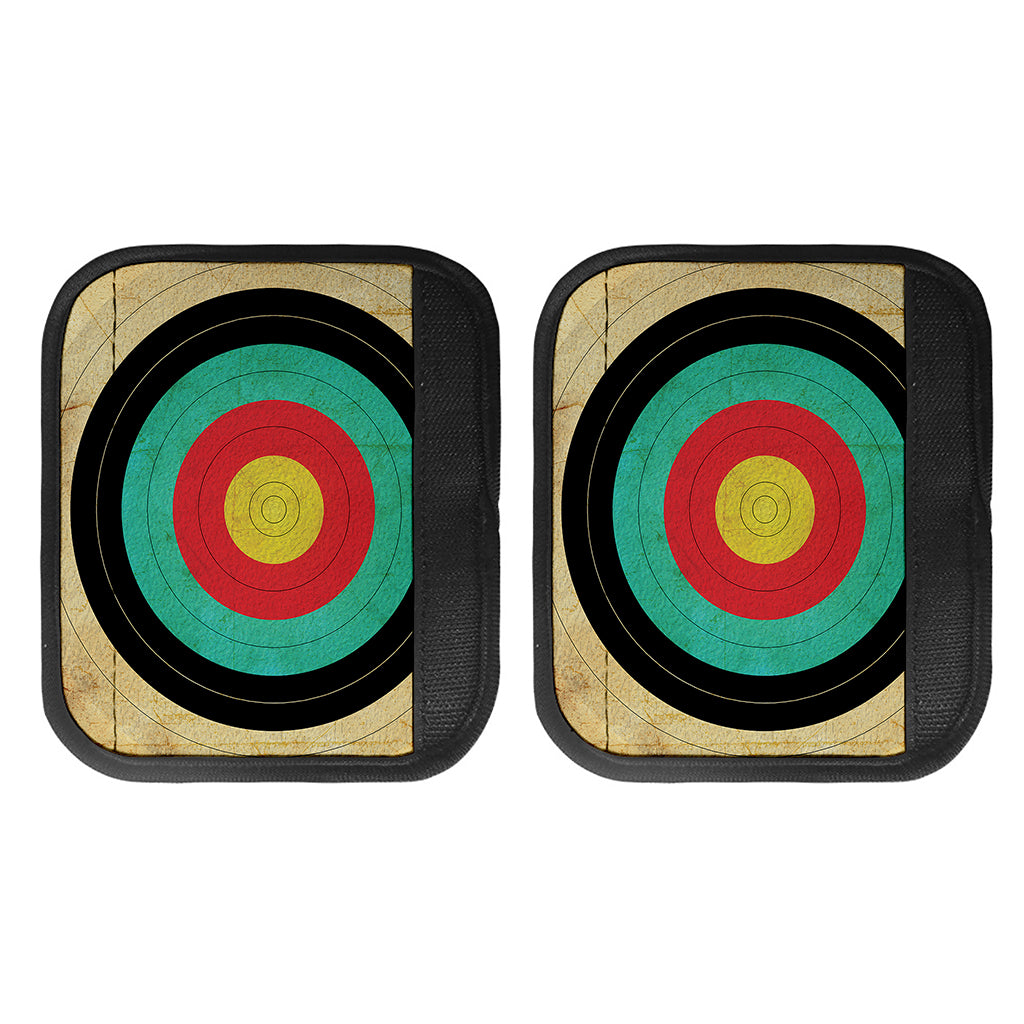 Grunge Bullseye Target Print Handle Covers