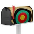 Grunge Bullseye Target Print Mailbox Cover