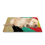 Grunge Bullseye Target Print Pet Cooling Mat Cover