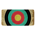 Grunge Bullseye Target Print Towel