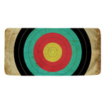 Grunge Bullseye Target Print Towel