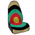 Grunge Bullseye Target Print Waterproof Car Seat Cover