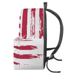 Grunge Flag Of USA Print Backpack