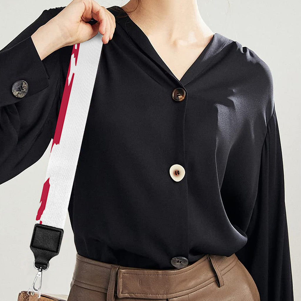 Grunge Flag Of USA Print Bag Strap