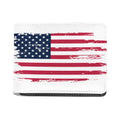 Grunge Flag Of USA Print Bifold Wallet