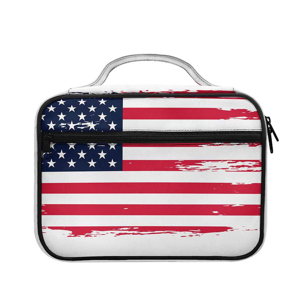 Grunge Flag Of USA Print Briefcase Bible Bag