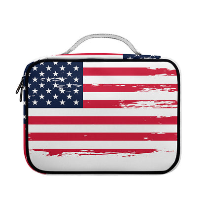 Grunge Flag Of USA Print Briefcase Bible Bag