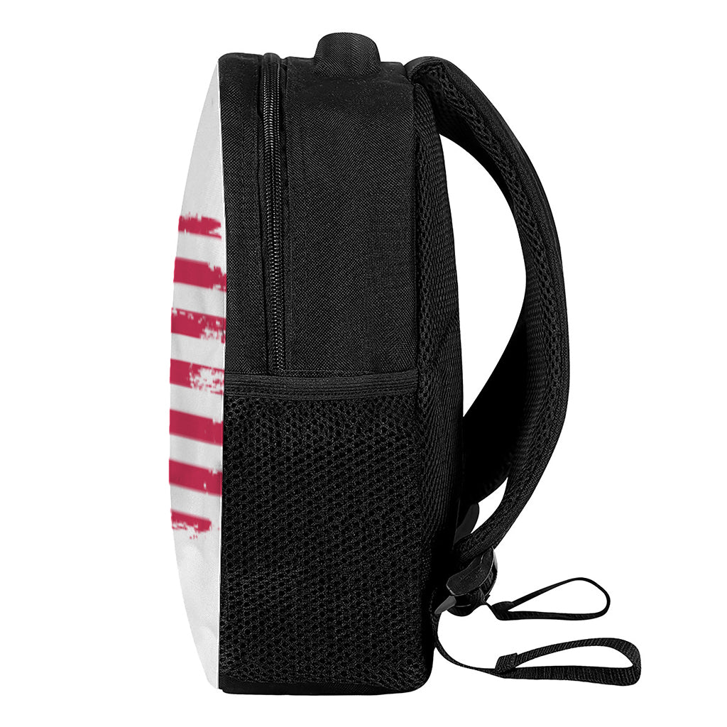 Grunge Flag Of USA Print Casual Backpack