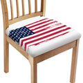 Grunge Flag Of USA Print Chair Cushion Cover