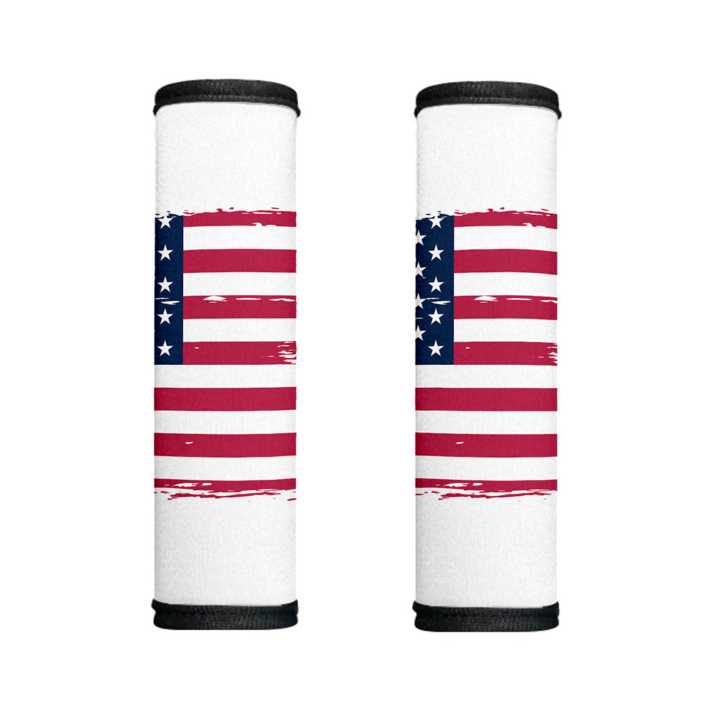 Grunge Flag Of USA Print Handle Covers