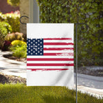 Grunge Flag Of USA Print House Flag