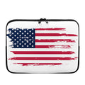 Grunge Flag Of USA Print Laptop Sleeve