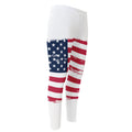 Grunge Flag Of USA Print Men's Compression Pants