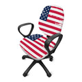 Grunge Flag Of USA Print Office Chair Cover